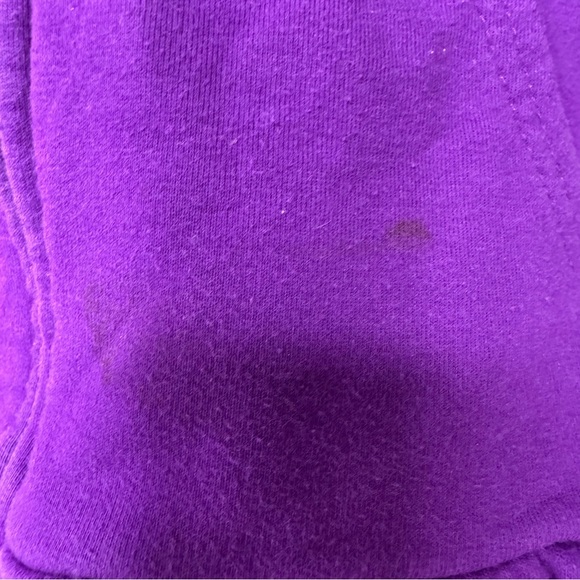 Juicy couture sweater ruffle frilly bottom peplum juicy J silver zipper pull Y2K - Picture 6 of 6